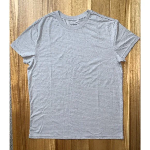 Goodfellow & Co Mens Gray Crewneck Short Sleeve Casual T-Shirt Size Large - Picture 3 of 10